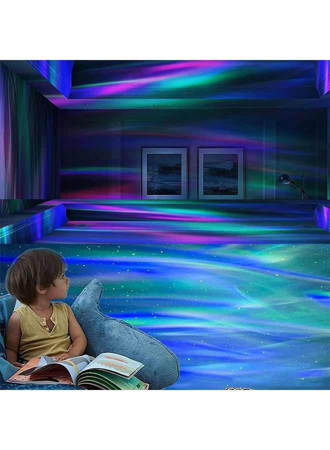 Northern Lights Projector with Multiple Effects of Galaxy Light Rotatable, Comes with A Remote Control for Game Rooms, Parties, Light Projector for Bedroom, led Light Projector for Room Home Decorations - Image 3